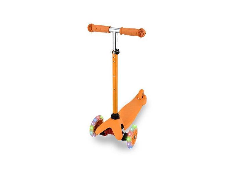 Patinete Rodas De Led Infantil Altura Ajustável 3 Rodas - Cardoso Toys