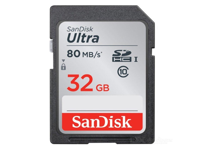 Cartão de Memória SDHC SanDisk Ultra 32 GB SDSDUNC-032G