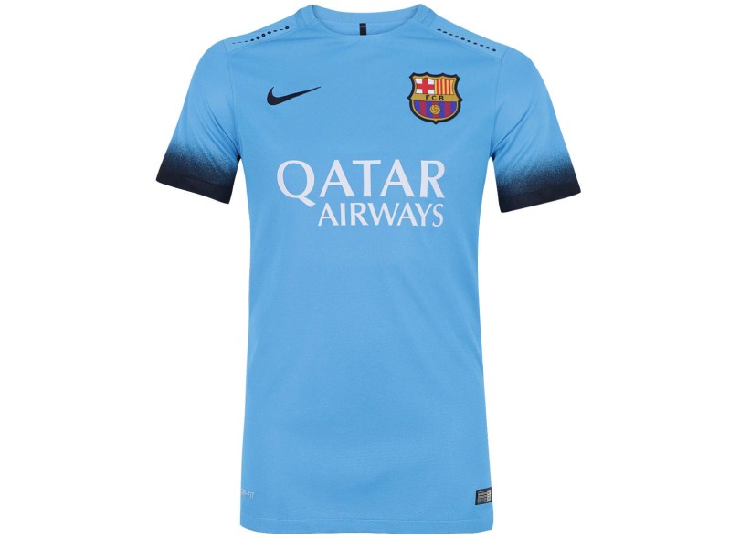 Camisa Jogo Barcelona III 2015/16 sem número Nike