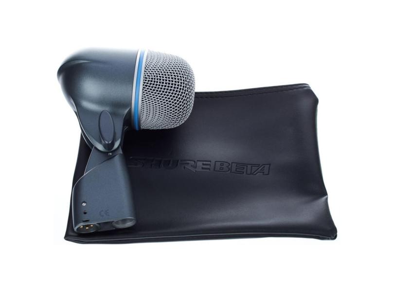 Microfone Dinâmico Para Bumbo Shure Beta 52A Com Bag