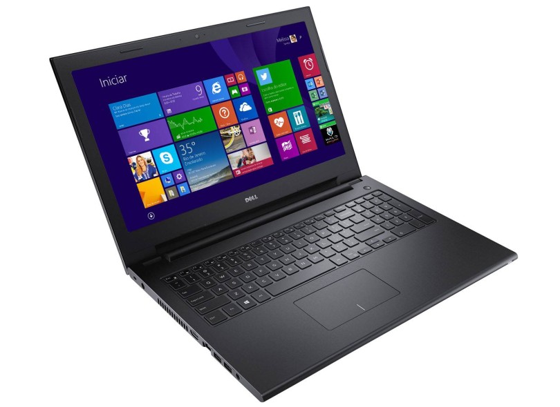 Notebook Dell Inspiron 3000 Intel Core i5 4210U 4ª Geração 4GB de RAM HD 1 TB LED 15,6" Windows 8.1