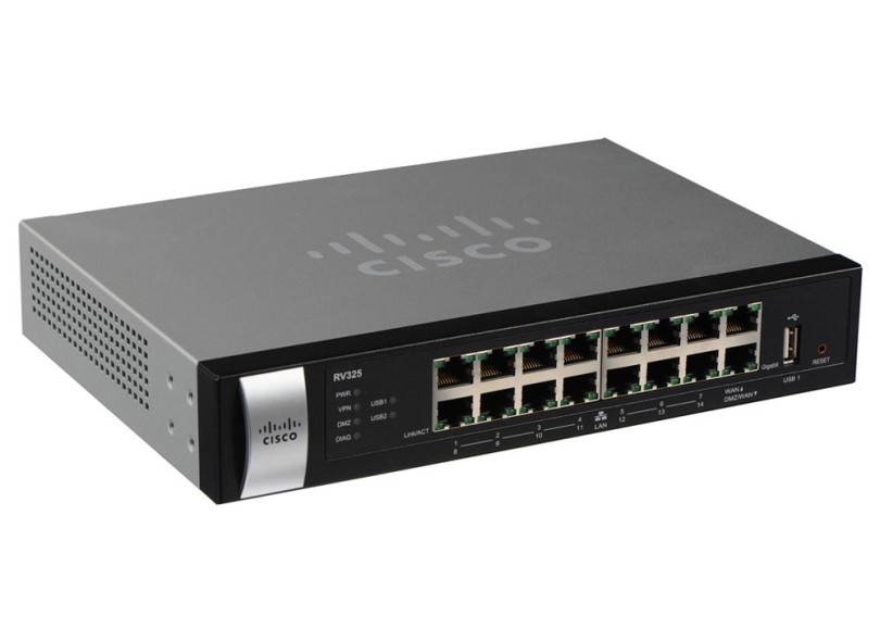 Roteador 1000 Mbps RV325-K9-NA - Cisco