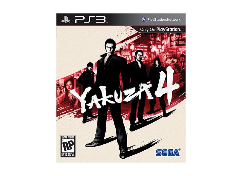 Jogo Yakuza 4 Sega PS3