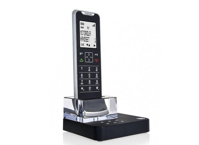 Telefone sem Fio Motorola com 1 Ramal Secretaria Eletrônica IT6-2