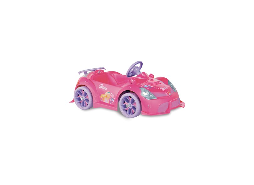 Mini Carro Elétrico Bandeirante Super Tuning Barbie 6 Volts