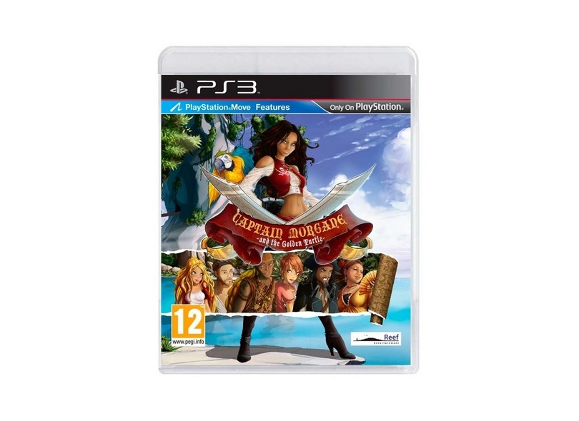 Jogo Captain Morgane and the Golden Turtle PlayStation 3 Reef
