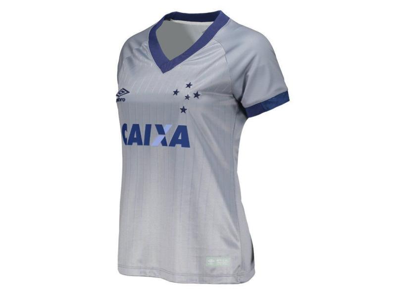 Camisa Torcedor Feminina Cruzeiro III 2018/19 Umbro