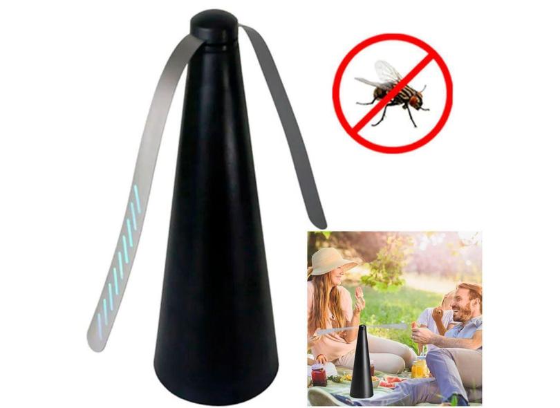 Ventilador Repelente Anti Inseto Afasta Mosca Mosquito Pernilongo Portatil Acampamento Piquenique Lazer Casa Jardim Previne Doenças