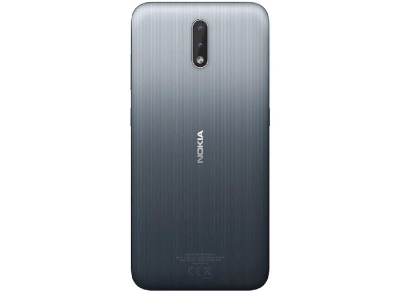 Smartphone Nokia 2.3 32GB Câmera Dupla MediaTek Helio A22 Android 9.0 (Pie)