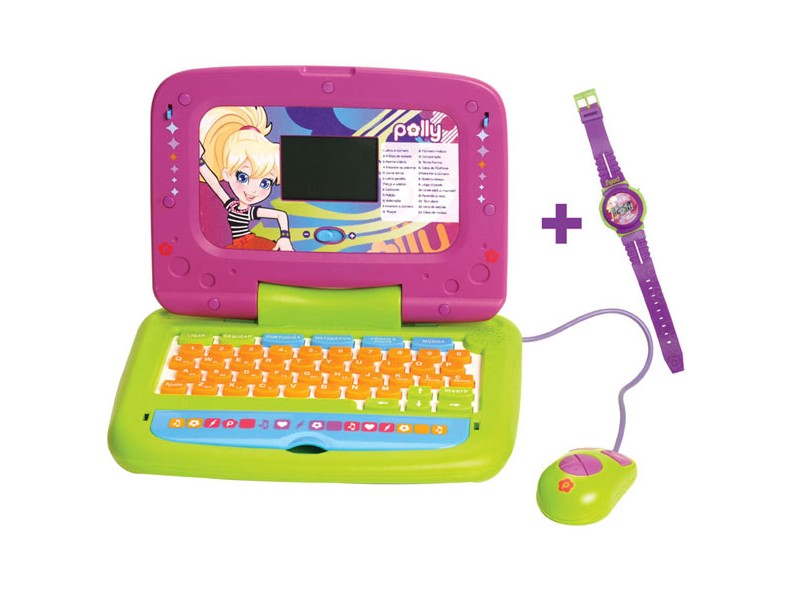 Laptop Infantil Polly 48 Atividades Candide Energia 2727