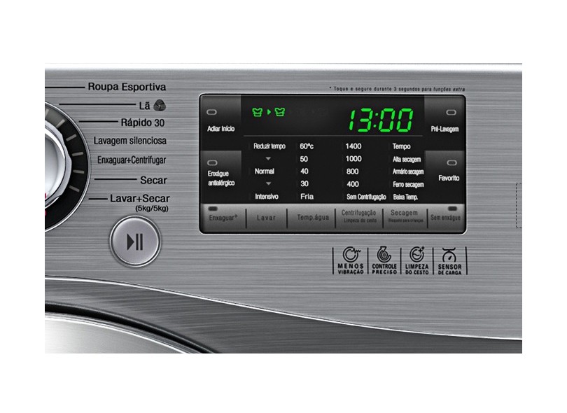 Lava e Seca LG MotionDD Touch 8.5 kg WD1485AT7