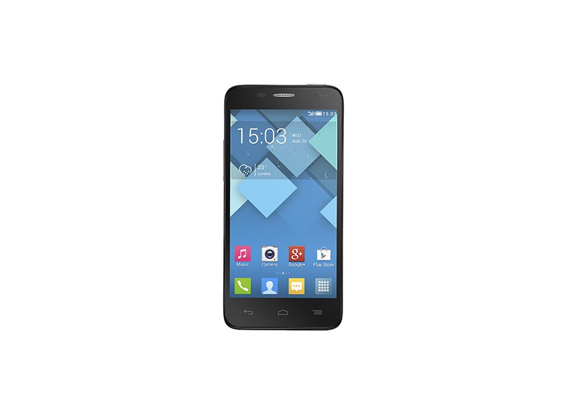 Smartphone Alcatel One Touch Idol Mini 6012D 2 Chips 4GB Android 4.2 (Jelly Bean Plus) 3G Wi-Fi