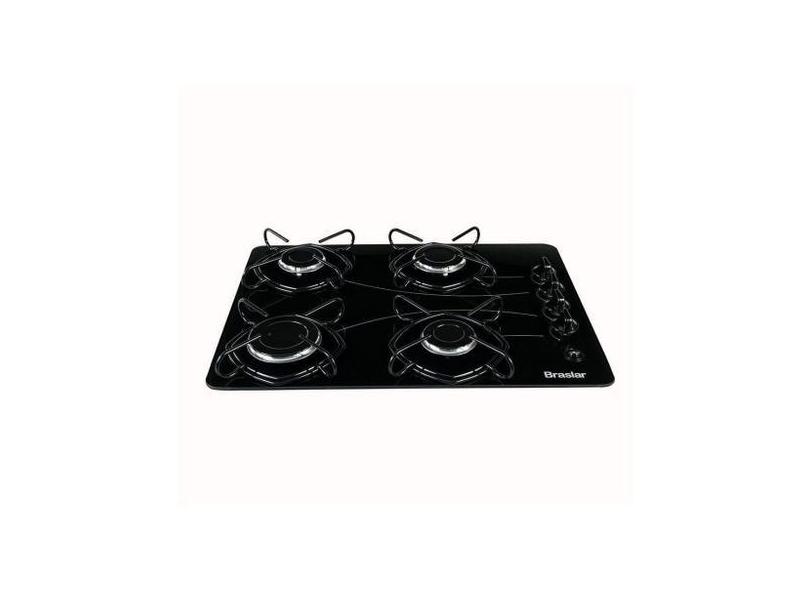 Fogão Cooktop 4 Bocas a Gás Ultra Chama 127V/220V Bivolt Acendimento A