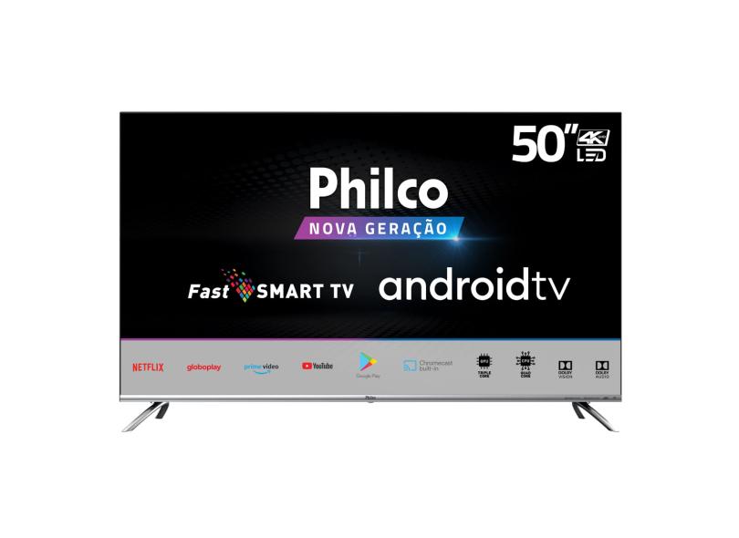 Smart TV TV LED 50 " Philco 4K PTV50G71AGBLS 4 HDMI