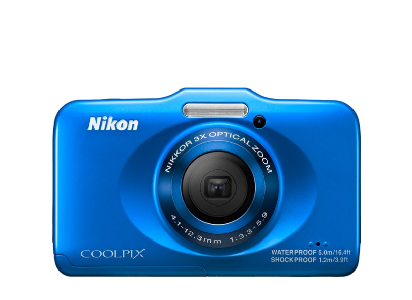 Câmera Digital Nikon Coolpix 10,1 MP HD À Prova D'Água S31 com o