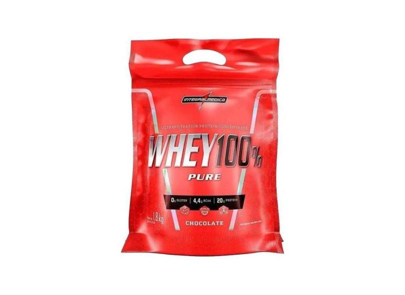 Whey Protein Concentrado Integralmédica 100 Pure 907g Chocolate