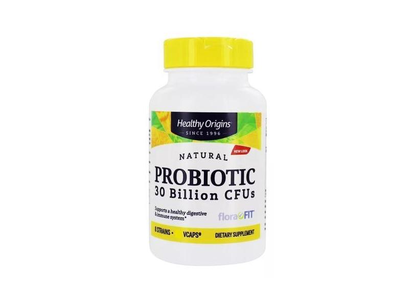 Probiótico 30 Bilhões Ufc - Healthy Origins 60 Veg Caps Sabor Sem Sabo