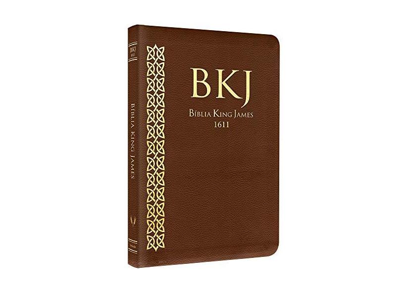 Bíblia King James Fiel 1611 Ultra Fina - Marrom - Bv Books - 9788581581392