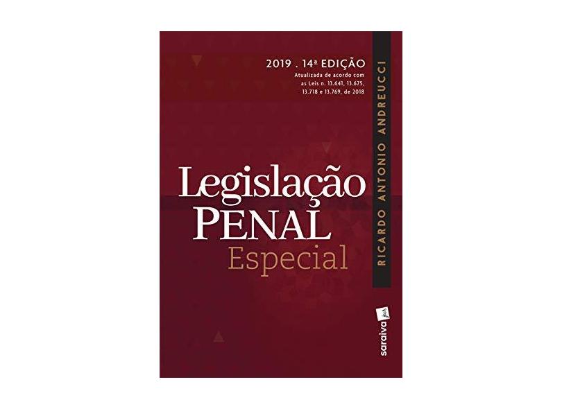 Legislação Penal Especial - Ricardo Antonio Andreucci - 9788553604913