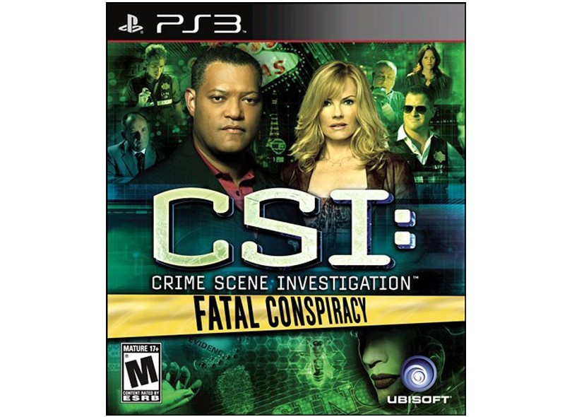 Jogo CSI: Fatal Conspiracy Ubisoft PS3
