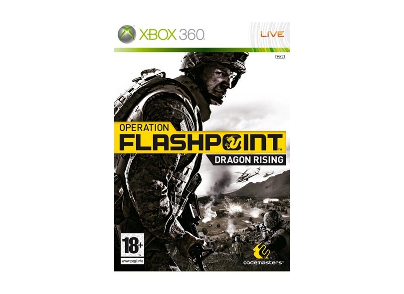 Jogo Operation Flashpoint  Dragon Rising Codemasters Xbox 360
