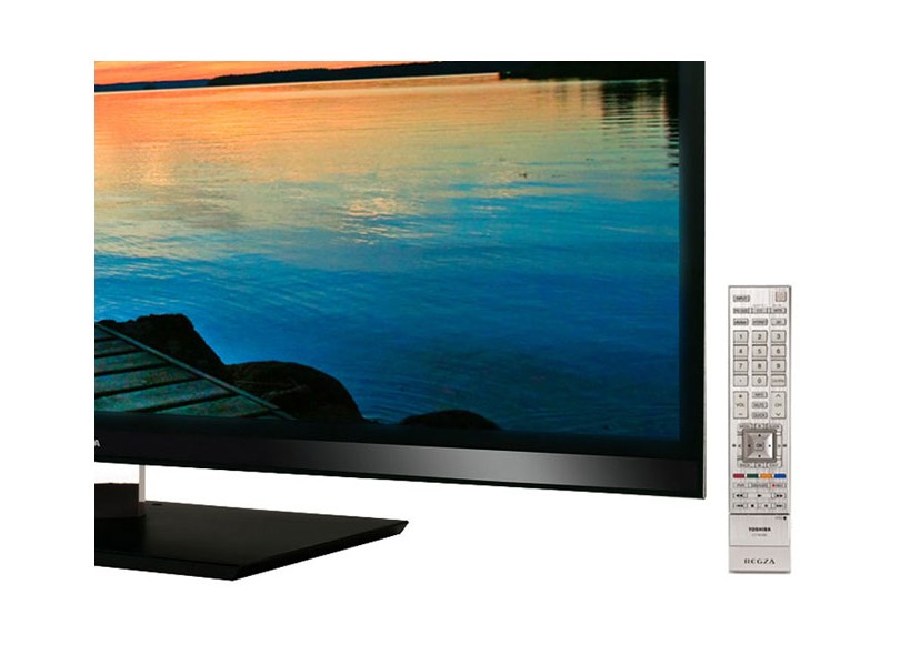 TV LED Semp Toshiba 65" 3D Full HD 4 HDMI Conversor Digital Integrado 65WL800I3D