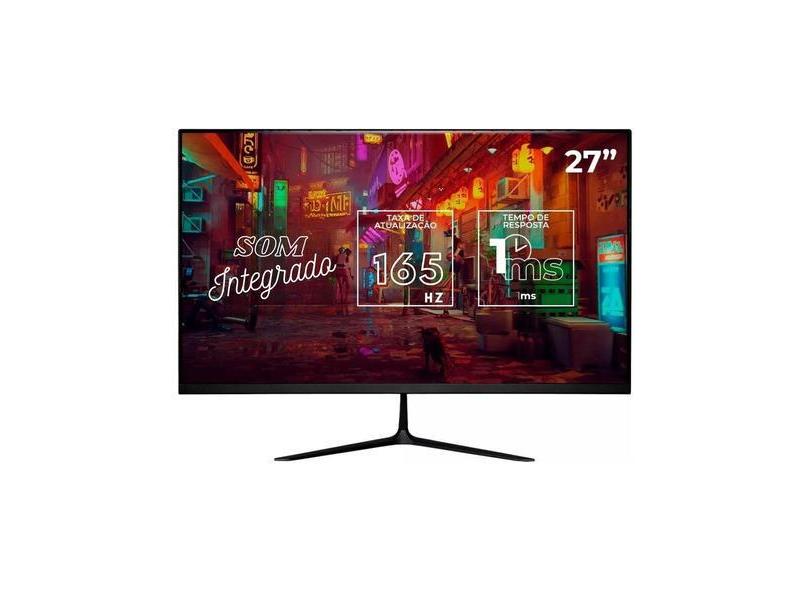 Monitor Pc Gamer Led 27 Pol Full Hd Som Integrado 165hz 1ms Monitor pc gamer led 27 pol full hd som integrado 165hz 1ms