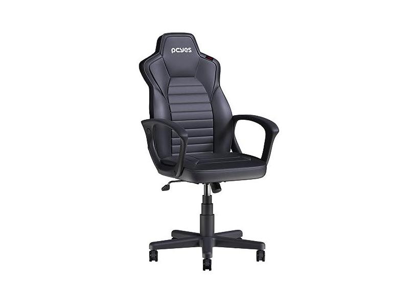 CADEIRA GAMER MAD RACER STI TURBO BLACK VULCAN PRETA – MRSTIR10PT