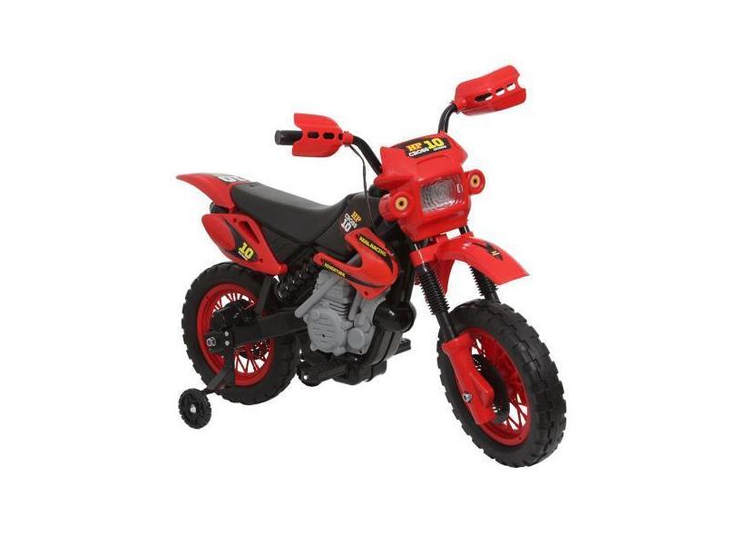 Mini Moto Infantil Elétrica Motocross Divertida Suporta 20Kg - Homepla