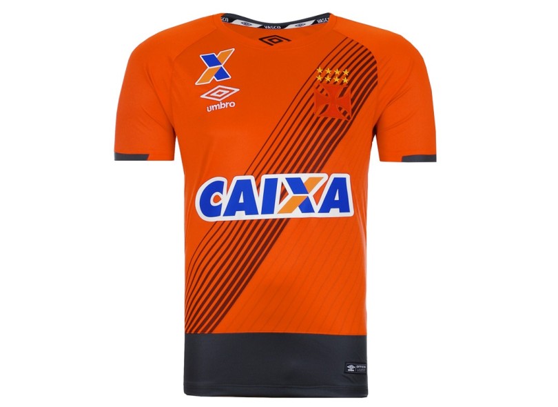 Camisa Goleiro Vasco 2016/17 com Número Umbro