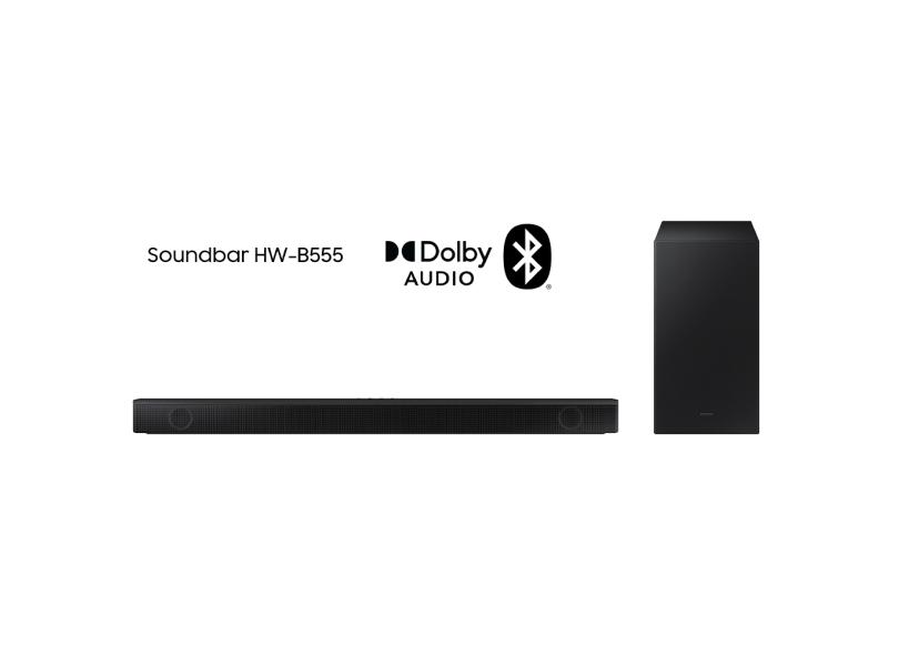 Home Theater Soundbar Samsung 410 W 2.1 Canais HW-B555