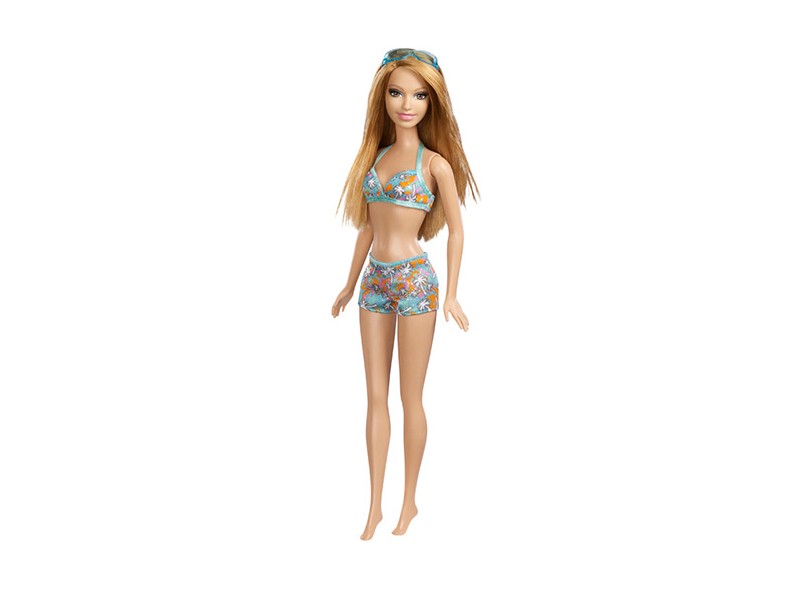 Boneca Barbie Summer Praia Mattel