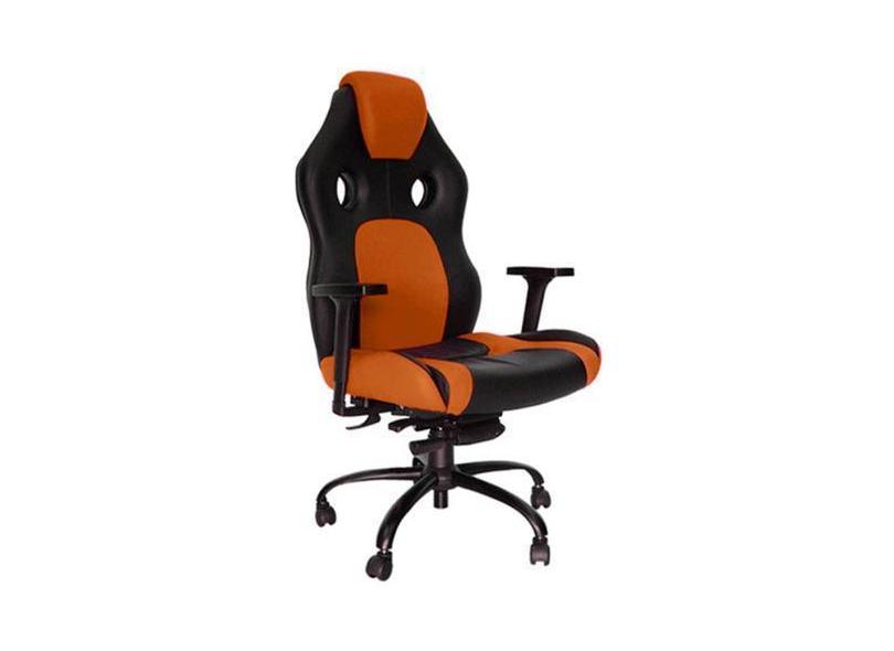 Cadeira Gamer Para Escritório Linha Gamer Racing Laranja - Design Offi