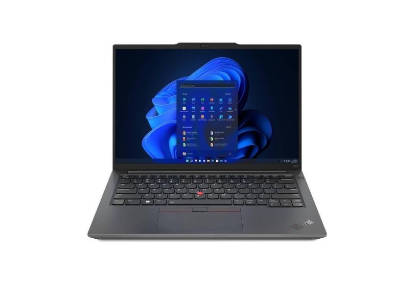 Notebook Lenovo Thinkpad E14 AMD Ryzen 5 7430U 8GB 256GB SSD Windows 11 - 21JS001QBO Grafite