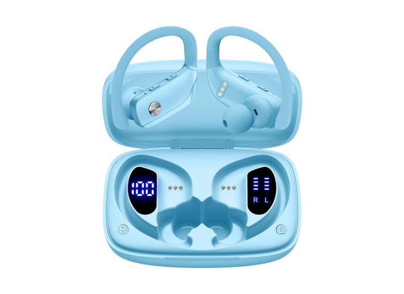 Fones de ouvido sem fio bmani T16 Fones de ouvido Bluetooth com displa