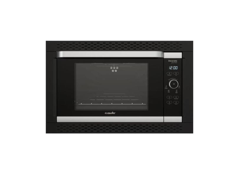 Forno Elétrico de Embutir 44 Litros Decorato Gourmet Preto Mueller - M
