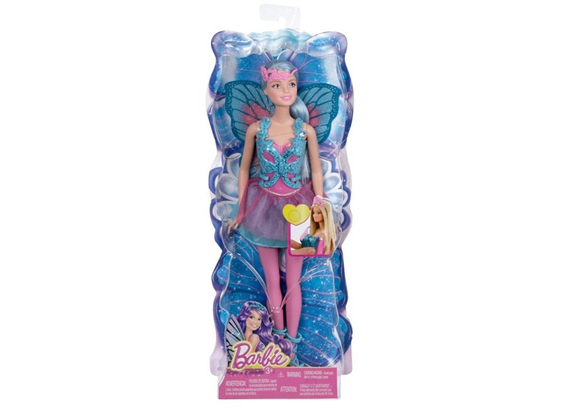 Boneca Barbie Mix & Match Fada Azul Mattel