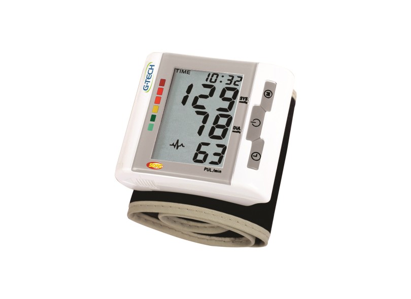 Aparelho Medidor de Pressão De Pulso Digital Home Automático G-Tech BP3MOA