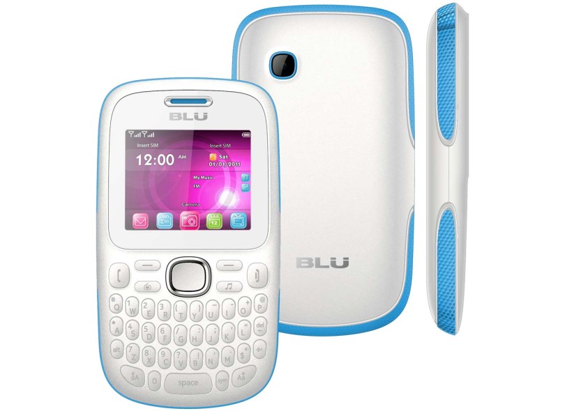 Celular Blu Samba TV Q170T Câmera 0,3 MP 2 Chips