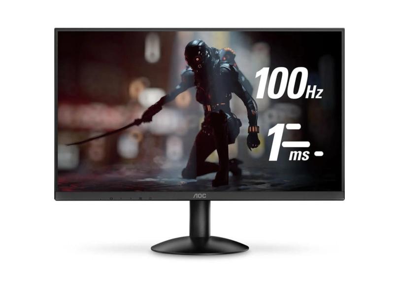 Monitor 23,8&quot; AOC Gamer 24B30HM2, Full HD, Painel VA, 100Hz, 1ms, HDR Mode, Adaptive-Sync  AOC