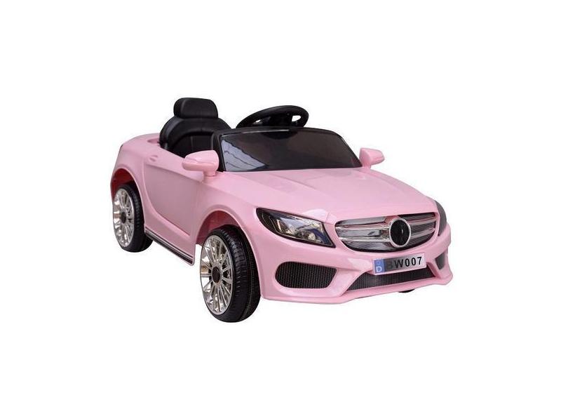 Mini Carro Eletrico Infantil 6V C/ Controle Rosa - Importway