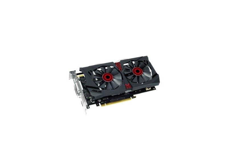Placa de Video NVIDIA GeForce GTX 950 2 GB DDR5 128 Bits Asus STRIX-GTX950-DC2OC-2GD5-GAMING