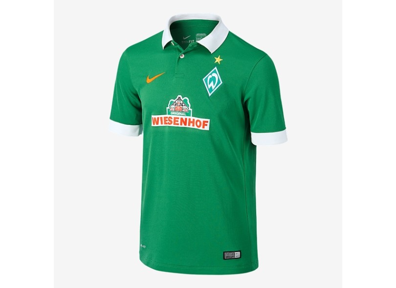 Camisa Jogo Werder Bremen I 2014/15 Infantil s/nº Nike