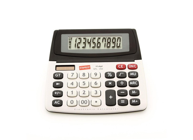Calculadora De Mesa Staples SPL-250