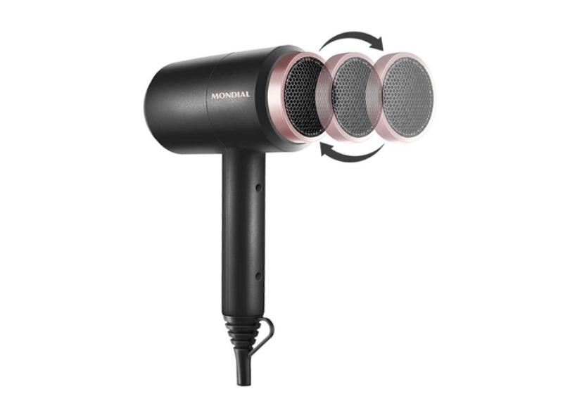 Secador de Cabelo Emissão de Íons com Ar Frio 1900 Watts - Mondial Compact Turbo SC-38
