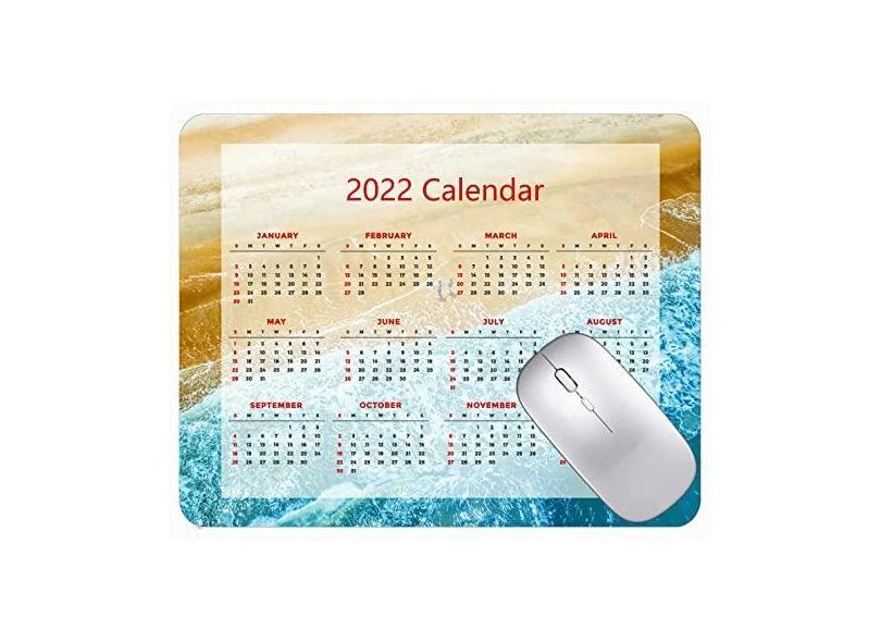 Mouse pad para jogos com design especial de 2022, mouse pad para jogos, amantes da praia, mouse pad com bordas costuradas