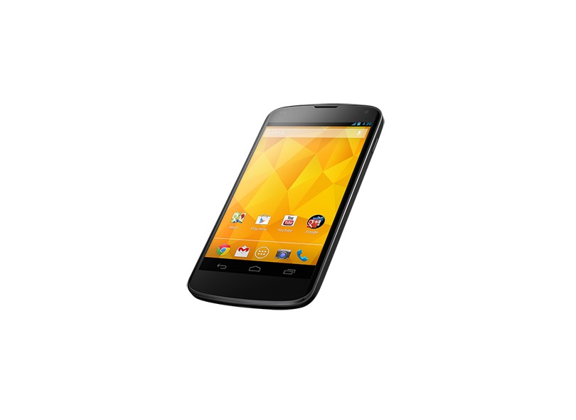 Smartphone LG Google Nexus 4 E960 8,0 MP Desbloqueado 8 GB Android 4.2 (Jelly Bean Plus) Wi-Fi 3G