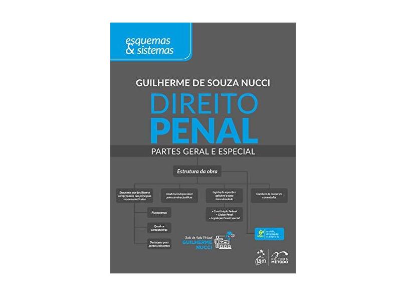 Direito Penal - Partes Geral e Especial - Esquemas & Sistemas - Guilherme De Souza Nucci - 9788530985912
