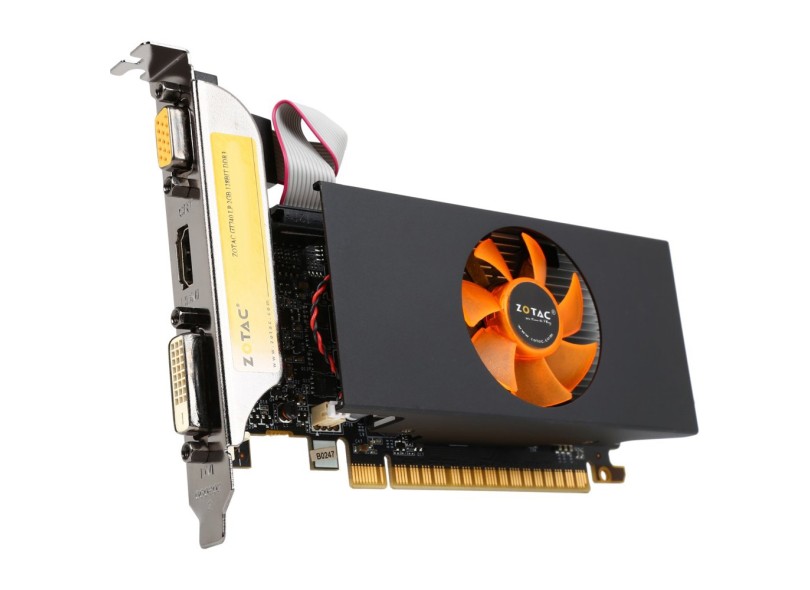 Placa de Video NVIDIA GeForce GT 740 2 GB DDR3 128 Bits Zotac ZT-71006-10-BB
