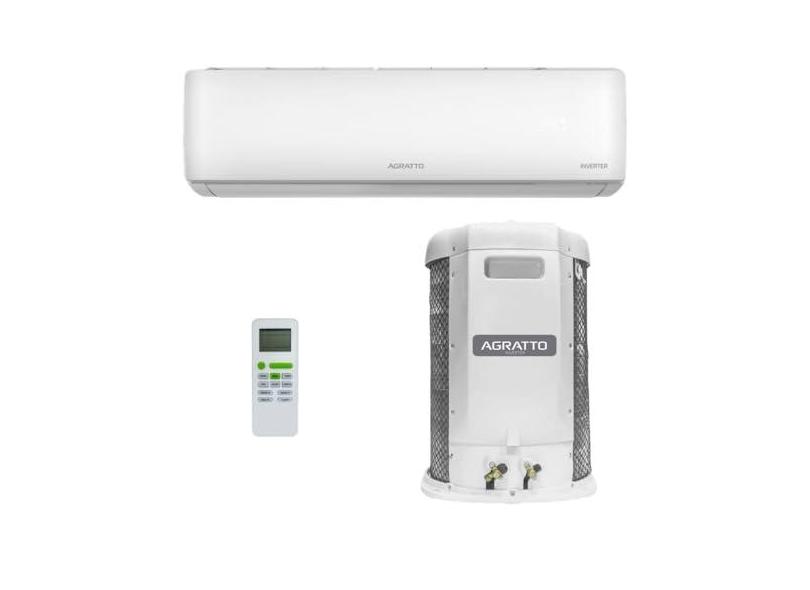 Ar-Condicionado Split HW Inverter Agratto Liv Top 30.000 BTUs R-32 Só Frio 220V